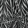 Glitter jersey zebra stripes – black/metallic silver,  thumbnail number 4