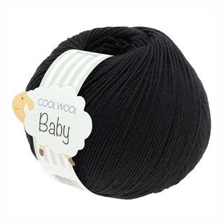 Cool Wool Baby, 50g | Lana Grossa – black, 