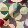 Decor Fabric Tapestry Fabric circles and squares – light beige/blue,  thumbnail number 4