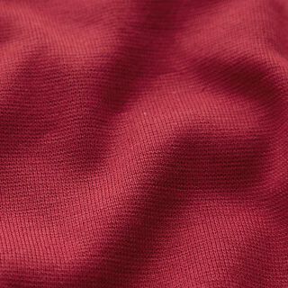 GOTS Cotton Ribbing | Tula – burgundy, 
