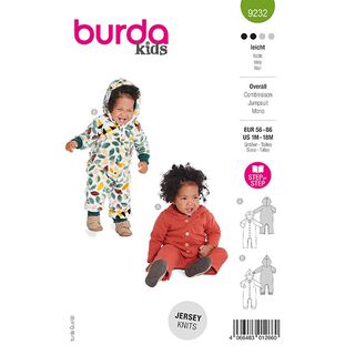 Jumpsuit | Burda 9232 | 56-86, 