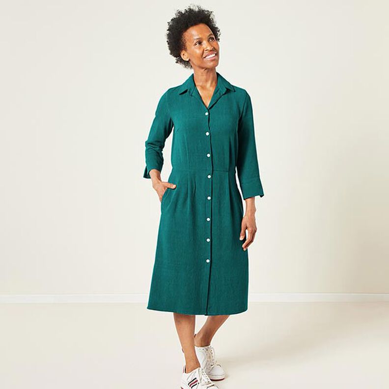 GOTS Cotton Poplin | Tula – dark green,  image number 5