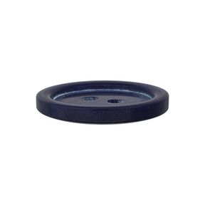Basic 2-Hole Plastic Button - marine, 