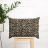 Decor Fabric Jacquard woven leopard pattern – light beige/black,  thumbnail number 5