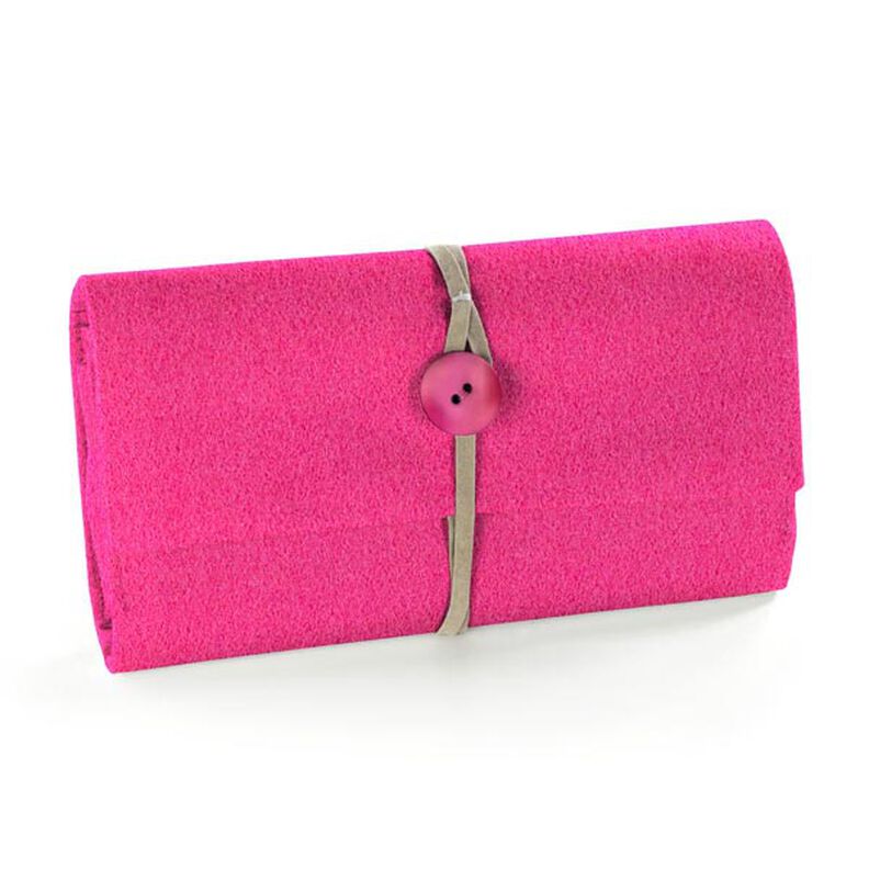 Felt 90 cm / 3 mm thick – pink,  image number 5