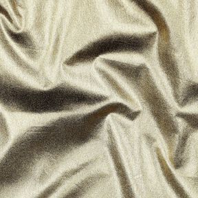 Cotton Poplin Foil-finished Plain – metallic gold, 