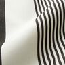 Outdoor Fabric Canvas Fine Stripe Mix – black/white,  thumbnail number 2