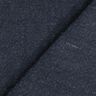 Linen fabric ramie mix stonewashed, heavy quality – midnight blue,  thumbnail number 3