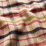 Checked Double face Coating Fabric – beige/brown,  thumbnail number 2