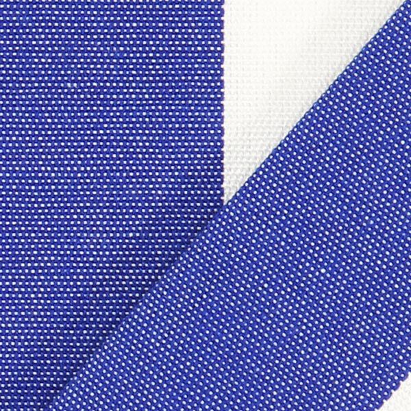 Awning fabric stripey Toldo – white/royal blue,  image number 3