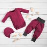 Cotton Jersey Colourful little dots – burgundy,  thumbnail number 6