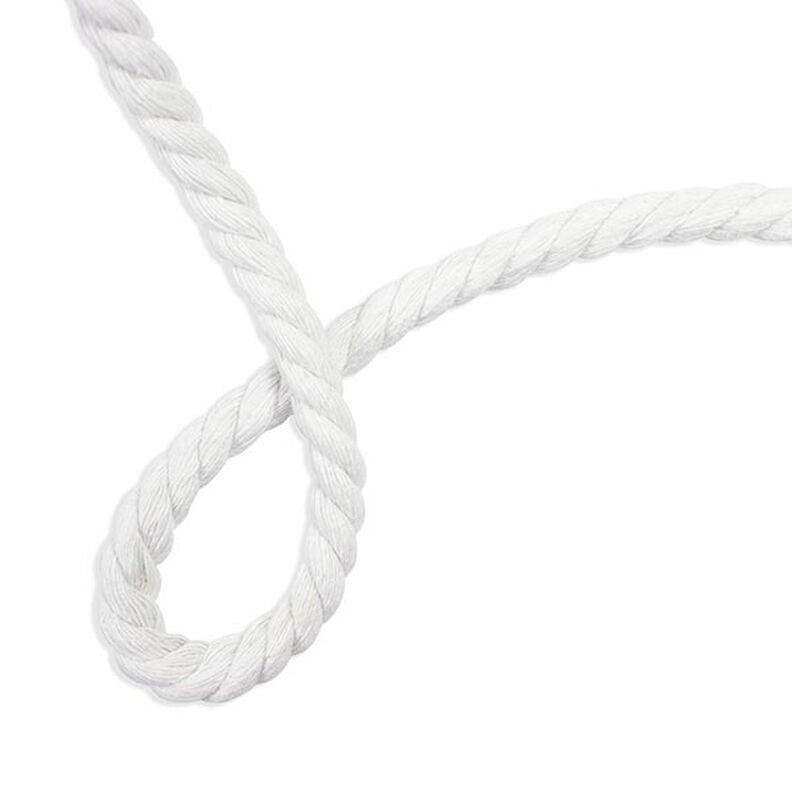 Cotton Cord [ Ø 8 mm ] – white,  image number 2