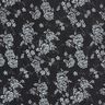 Chambray Small Roses – black/white,  thumbnail number 1