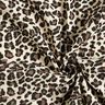 Double Gauze/Muslin Leopard Print – light beige/chocolate,  thumbnail number 3