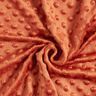 Cosy Fleece Embossed Dots – terracotta,  thumbnail number 3
