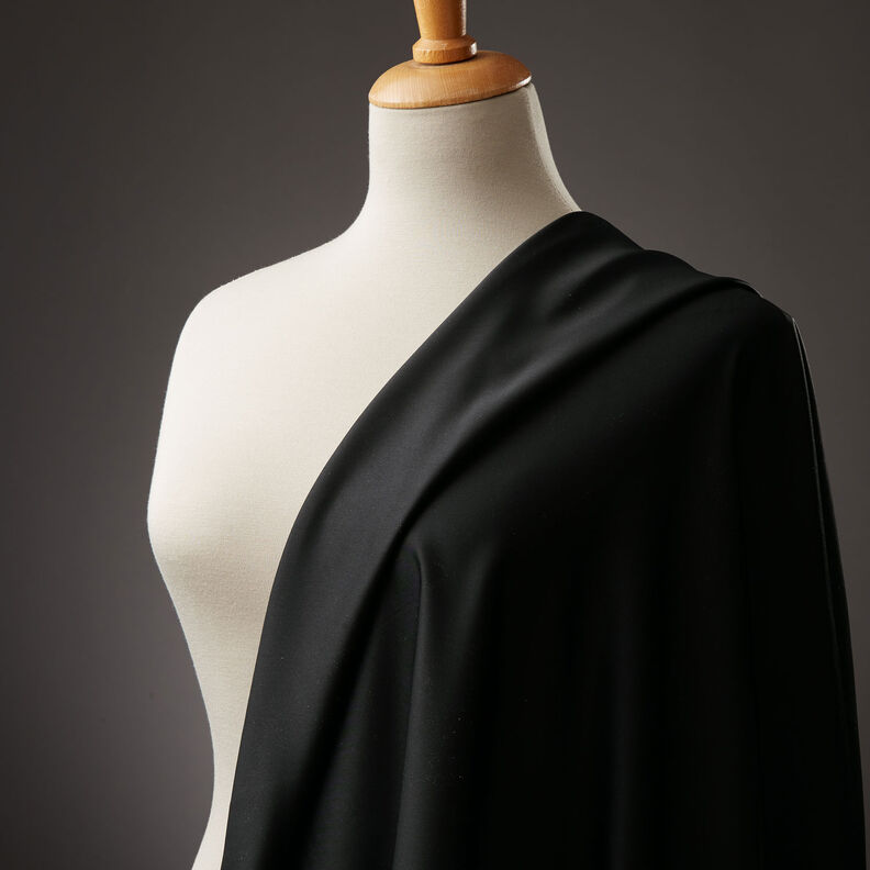 Microfibre Satin – black,  image number 8