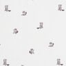 GOTS Cotton Jersey cute raccoons Digital Print – ivory,  thumbnail number 1