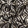 Blouse fabric abstract large pattern – black/white,  thumbnail number 4
