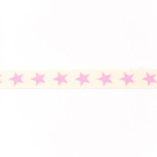Webbing Cotton Stars – pink, 