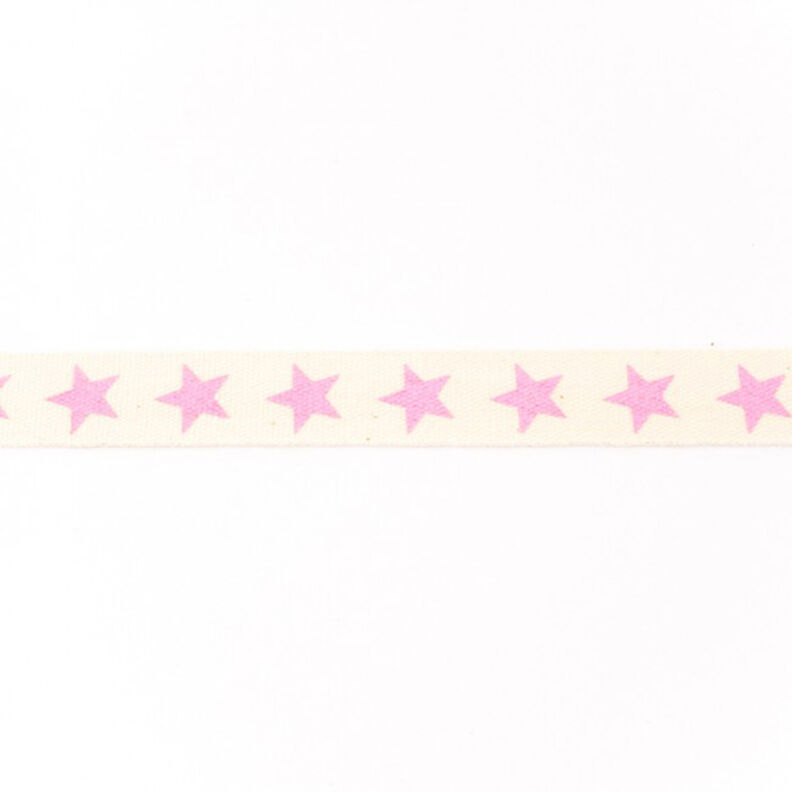 Webbing Cotton Stars – pink,  image number 1