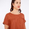 FRAU SUZY - loose short-sleeved blouse with ruffles, Studio Schnittreif  | XS -  XXL,  thumbnail number 7