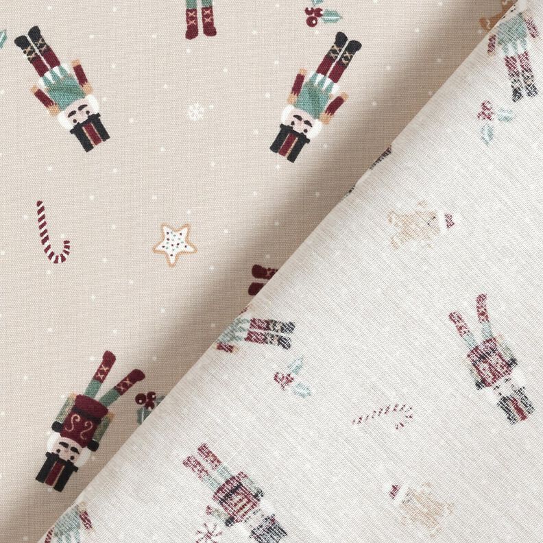 Cotton Poplin small nutcrackers – light taupe,  image number 4