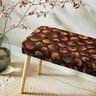 Decor Velvet autumnal ginkgo – bronze,  thumbnail number 5