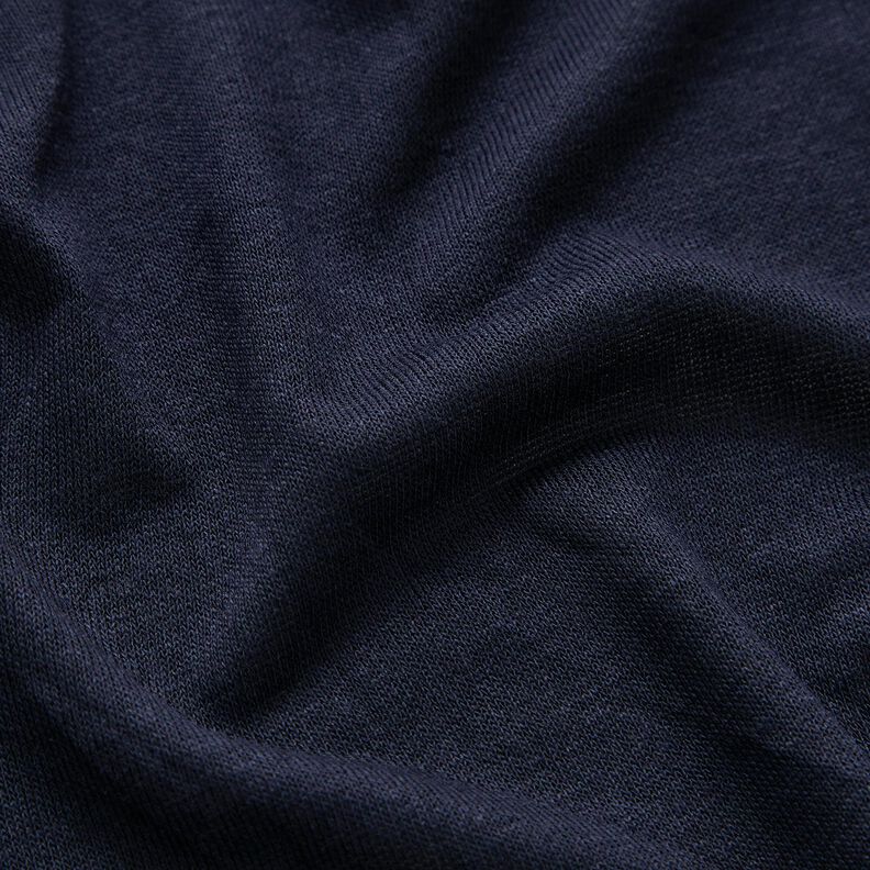 Lightweight summer jersey viscose – midnight blue,  image number 2