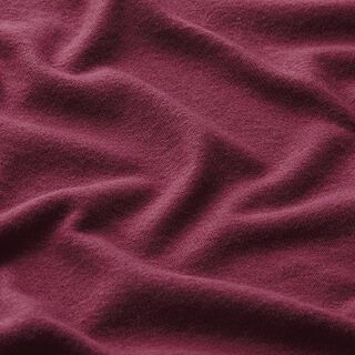 Fine Knit plain – burgundy, 