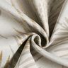 Metallic Palm Fronds Blackout Fabric – beige/gold,  thumbnail number 3
