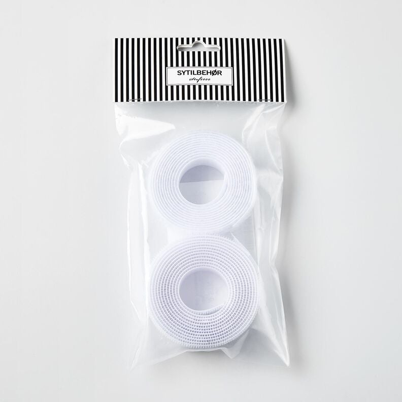 Velcro tape set [2 x 2m | 30 mm] – white,  image number 1