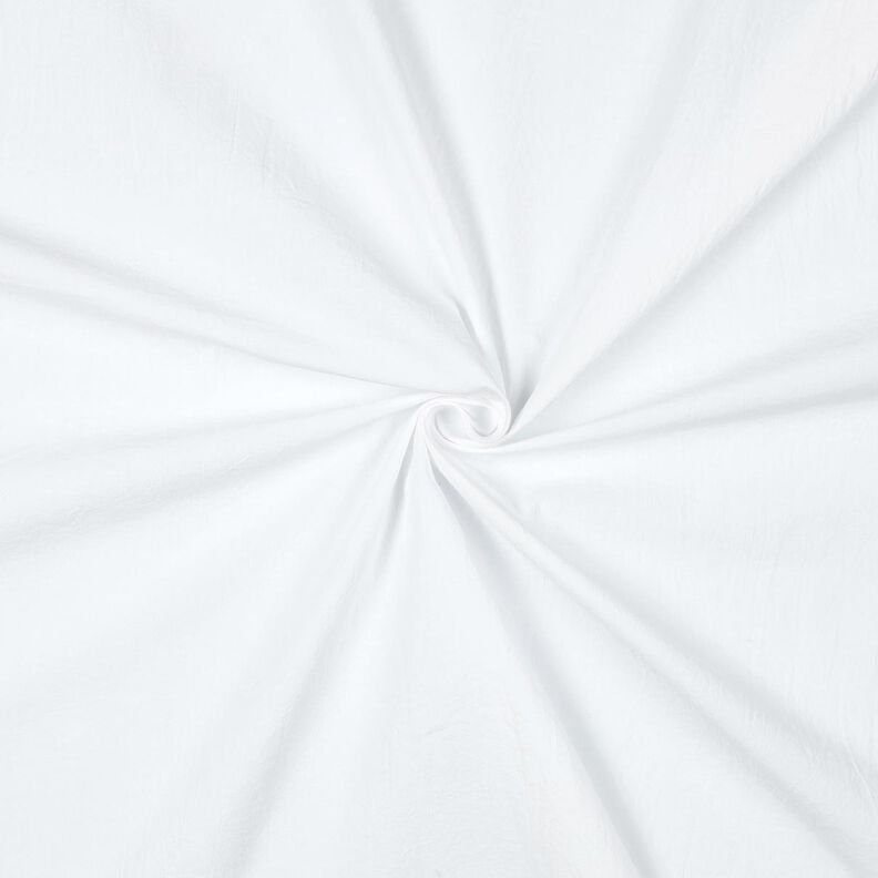 Cotton crinkle pre-washed – white,  image number 1