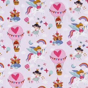 Cotton Cretonne princess – pastel violet, 