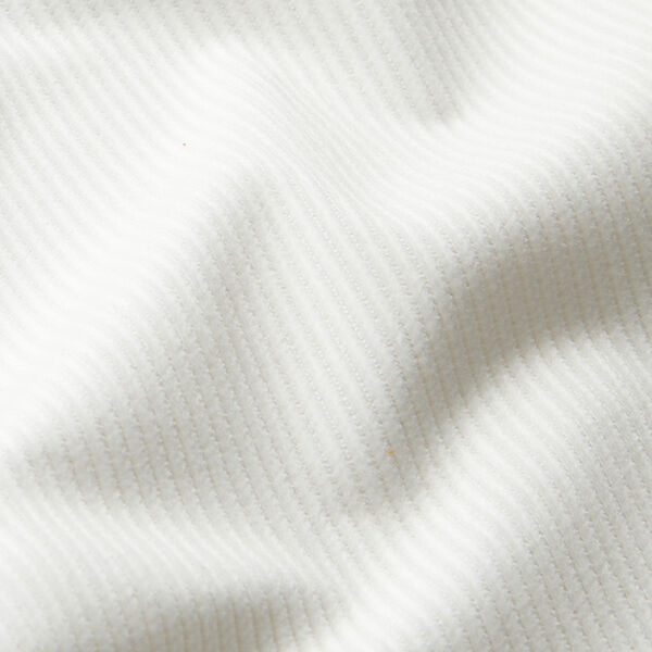 Plain fine corduroy – white, image number 2