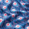 Cotton Jersey Peacock | Stoff&Liebe – royal blue/intense pink,  thumbnail number 2