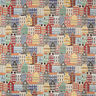 Decorative fabric Tapestry houses – light beige,  thumbnail number 1