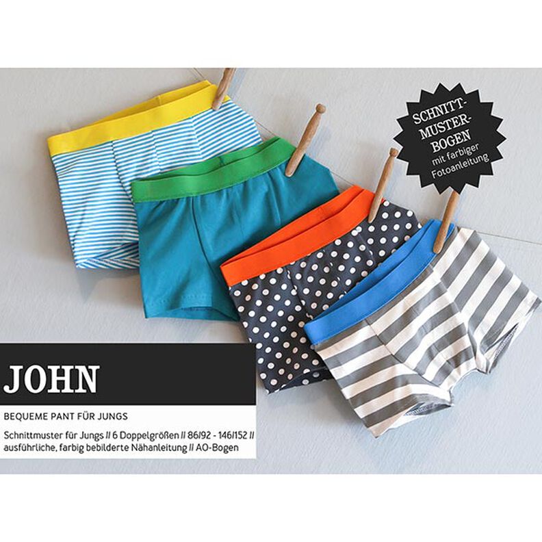 JOHN Comfortable Pants for Boys | Studio Schnittreif | 86-152,  image number 1