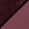 Stretch Velvet Nicky Velours – aubergine,  thumbnail number 3