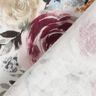 Double Gauze/Muslin Watercolour Roses Digital Print – white,  thumbnail number 5