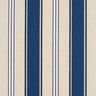 Decor Fabric Half Panama nautical stripes – natural/indigo,  thumbnail number 1