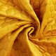 Upholstery Fabric Velvet Honeycomb Quilt – mustard,  thumbnail number 3