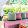 Awning Fabric Fine Stripes – intense pink/lilac,  thumbnail number 7