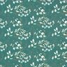 Cotton Poplin Digital Print Eucalyptus – petrol,  thumbnail number 1