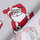 Decor Fabric Canvas Cheery Santa – light grey/red,  thumbnail number 4