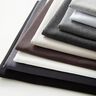 Light Cotton Sweatshirt Fabric Plain – dark brown,  thumbnail number 10