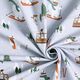 Organic French Terry Yetis Go Skiing Digital Print – silver grey,  thumbnail number 3