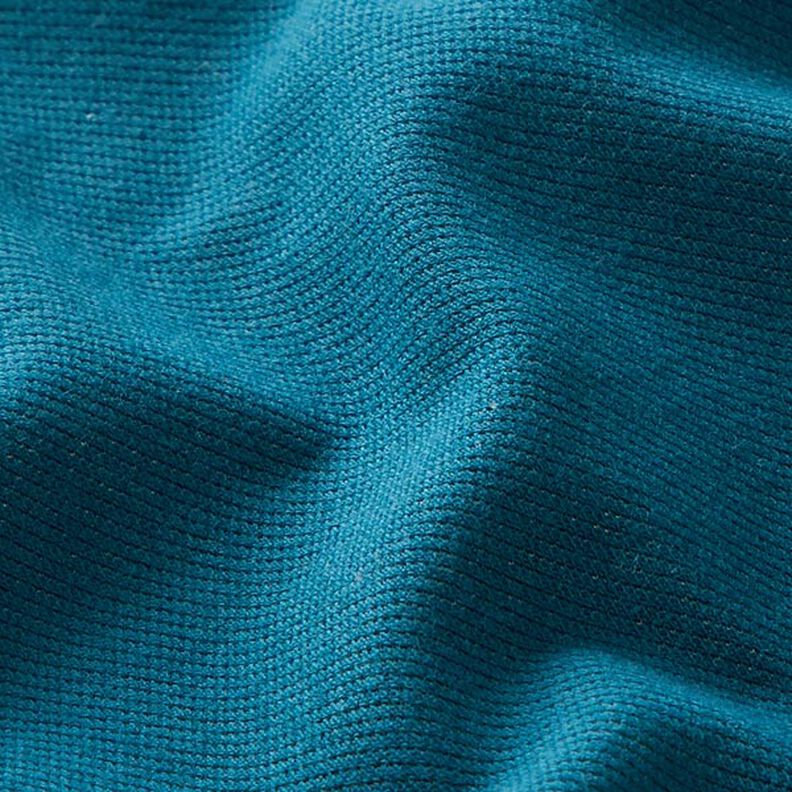 Jersey Denim Look – petrol,  image number 3