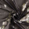 Chiffon glittering pinstripe batik look – black/white,  thumbnail number 4