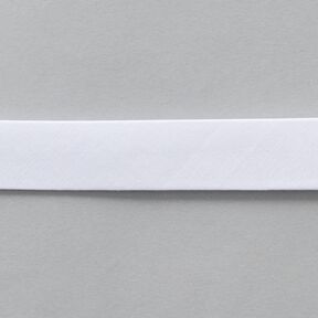 Bias binding Organic cotton [20 mm] – white, 