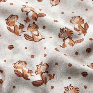 Alpine Fleece Foraging chipmunk  – light taupe, 